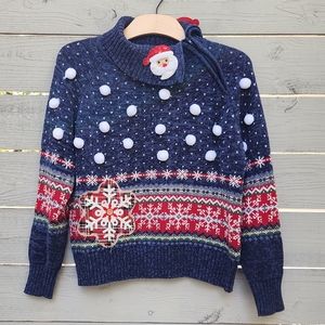 Tiara International Vintage Y2K Ugly Christmas Sweater